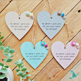 My Peace I Give You; Let Not Your Heart Be Troubled - John 14:27 - Heart