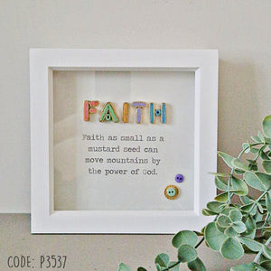 FAITH As Small As A Mustard Seed