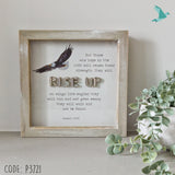 Isaiah 40:31 RISE UP Those Who Hope In The Lord Will Renew Their Strength