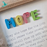 Isaiah 40:31 HOPE They Who Hope For The Lord Shall Renew Their Strength