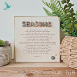 Ecclesiastes 3:1-8 SEASONS To Everything There Is A Season