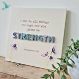Philippians 4:13 STRENGTH I Can Do All Things Through Him Who Gives Me Strength