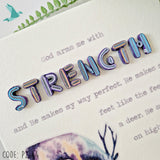 Psalm 18:32-33 STRENGTH God Arms Me With Strength