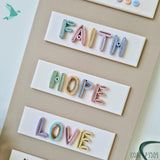 1 Corinthians 13:13 FAITH HOPE LOVE Three Things Will Remain